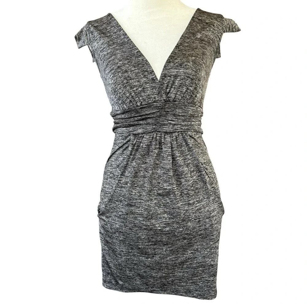 90s bodycon dress 90s Black Cutout Dress main image 0